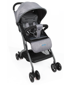 POUSSETTE VALISE GRIS – MON BÉBÉ